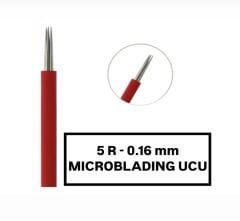 5R - 0.16 mm Kırmızı Microblading Kalemi Değiştirilebilir Uç (İğne)