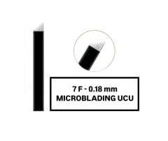 7F - 0.18mm Siyah Microblading Kalemi Değiştirilebilir Uç (İğne)