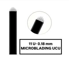 11U - 0.18mm Siyah Microblading Kalemi Değiştirilebilir Uç ( İğne )
