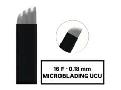 16F - 0.18mm Siyah Microblading Kalemi Değiştirilebilir Uç ( Iğne )