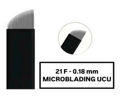21F - 0.18mm Siyah Microblading Kalemi Değiştirilebilir Uç ( İğne )