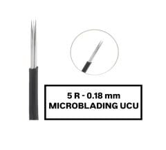 5R - 0.18mm Siyah Microblading Kalemi Değiştirilebilir Uç (İğne)