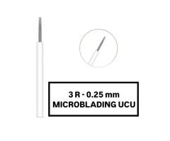 3R - 0.25mm Beyaz Microblading Kalemi Değiştirilebilir Uç ( İğne )