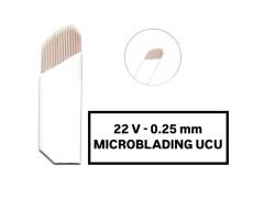 22V - 0.25mm Beyaz Microblading Kalemi Değiştirilebilir Uç ( İğne )