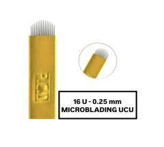 16U - 0.25mm PCD Microblading Kalemi Değiştirilebilir Uç ( İğne )