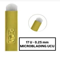 17U - 0.25mm PCD Microblading Kalemi Değiştirilebilir Uç ( İğne )