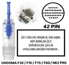 Uhooma F7S / F8S / F10 / F30 / NK2 PRO - 42 PIN Değiştirilebilir Kartuş Dermapen Ucu (İğne)