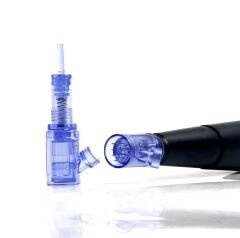 Mavi Vidalı 12 PIN Değiştiştirilebilir Kartuş Dermapen Ucu (İğne)