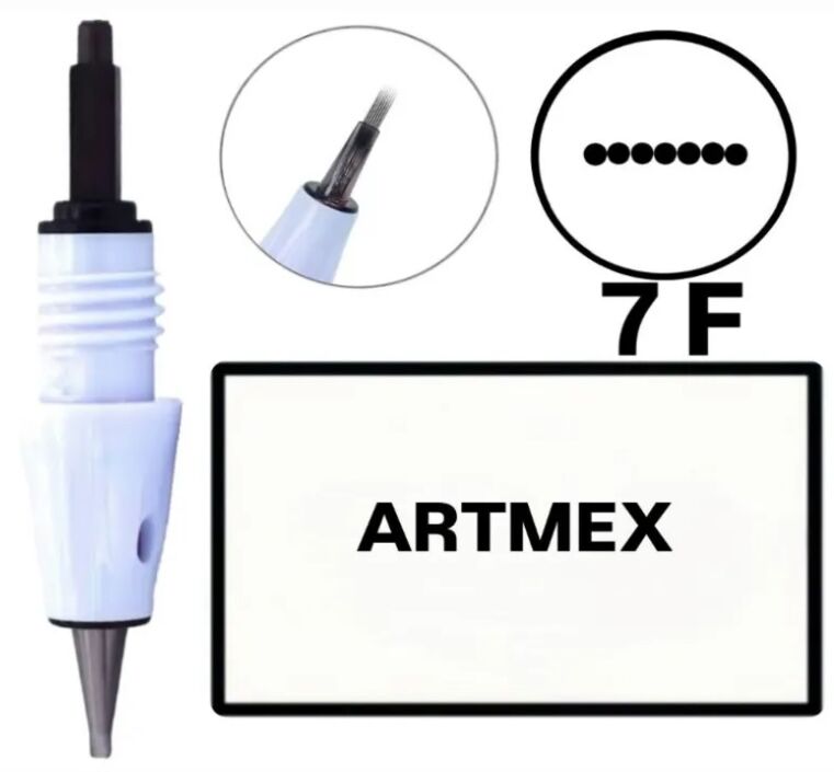 Artmex - F7 Değiştirilebilir Kartuş Kalıcı Makyaj Ucu (İğne)