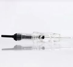 Nouvea Contour - Goochie M8 Uyumlu-0.18mm-R1 Değiştirilebilir Kartuş Kalıcı Makyaj Ucu (İğne)