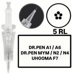 Dr.Pen A1-A6-MYM-N2-N4-Uhooma F7 Uyumlu R5 Değiştirilebilir Kartuş Kalıcı Makyaj Ucu ( İğne )
