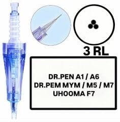 Dr.Pen A1-A6-MYM-M5-M7-Uhooma F7 Uyumlu R3 Değiştirilebilir Kartuş Kalıcı Makyaj Ucu ( İğne )