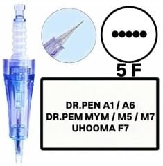 Dr.Pen A1-A6-MYM-M5-M7-Uhooma F7 Uyumlu F5 Değiştirilebilir Kartuş Kalıcı Makyaj Ucu ( İğne )