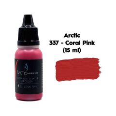 ARCTIC 337 CORAL PINK - ( Mercan Pembe ) Kalıcı Makyaj Pigmenti 15ml.