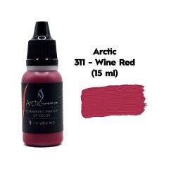 ARCTIC 311 - WINE RED ( Şarap Kırmızısı ) Kalıcı Makyaj Pigmenti 15ml.