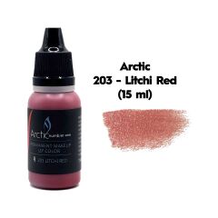 ARCTIC 203 LITCHI RED - ( Litchi Meyve Kırmızısı ) Kalıcı Makyaj Pigmenti 15ml.