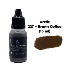 ARCTIC 227 BROWN COFFEE - ( Esmerlere Kahverengi ) Kalıcı Makyaj Pigmenti 15ml.