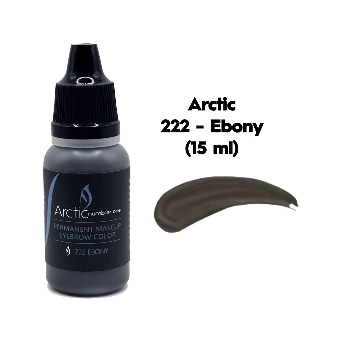 ARCTIC 222 EBONY - ( Abanoz ) Kalıcı Makyaj Pigmenti 15ml.