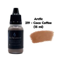 ARCTIC 219 COCO COFFEE - ( Hindistancevizi Kahve Açık ) Kalıcı Makyaj Pigmenti 15ml.