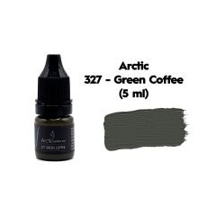 ARCTIC 327 GREEN COFFEE - ( Haki - Yeşil Kahverengi ) Kalıcı Makyaj Pigmenti 5ml.