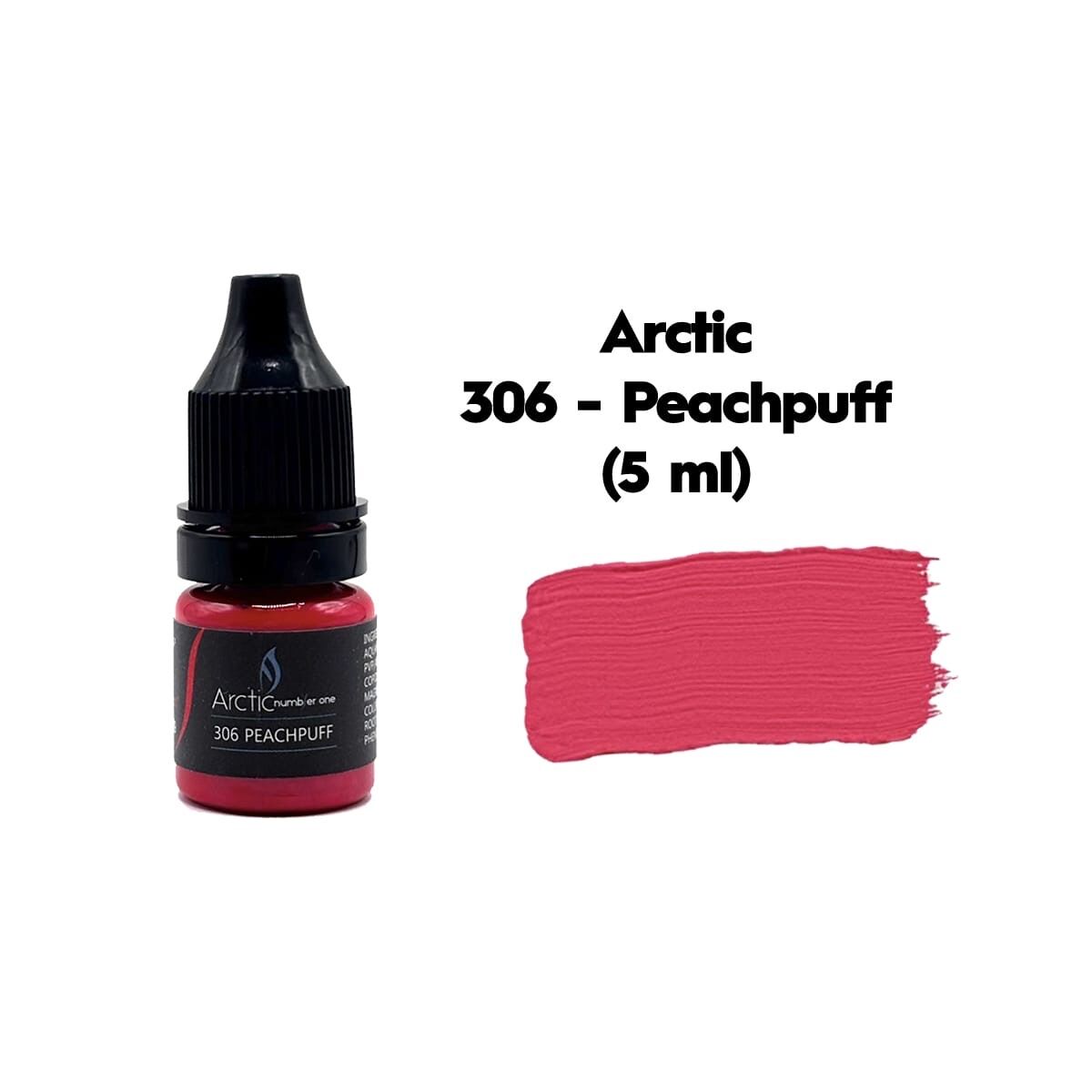 ARCTIC 5ml. 306 - PEACHPUFF (Şeftali) Kalıcı Makyaj Pigmenti