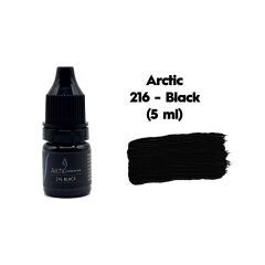 ARCTIC 216 BLACK - ( Siyah ) Kalıcı Makyaj Pigmenti 5ml.