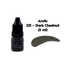ARCTIC 231 DARK CHESTNUT - ( Koyu Kestane ) Kalıcı Makyaj Pigmenti 5ml.