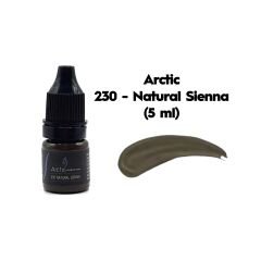 ARCTIC 230 NATURAL SIENNA - ( Kahverengi ) Kalıcı Makyaj Pigmenti 5ml.