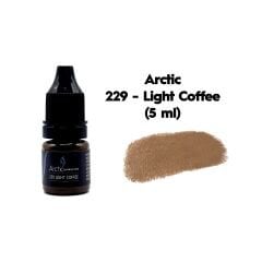 ARCTIC 229 LIGHT COFFEE ( Brown ) - ( Açık Kahverengi ) Kalıcı Makyaj Pigmenti 5ml.