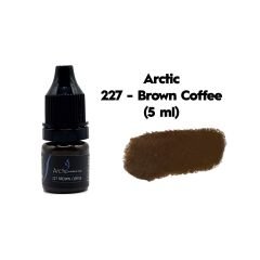 ARCTIC 227 BROWN COFFEE - ( Esmerlere Kahverengi ) Kalıcı Makyaj Pigmenti 5ml.