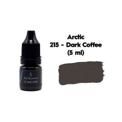 ARCTIC 215 DARK COFFEE - ( Koyu Kahverengi ) Kalıcı Makyaj Pigmenti 5ml.