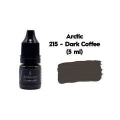 ARCTIC 215 DARK COFFEE - ( Koyu Kahverengi ) Kalıcı Makyaj Pigmenti 5ml.