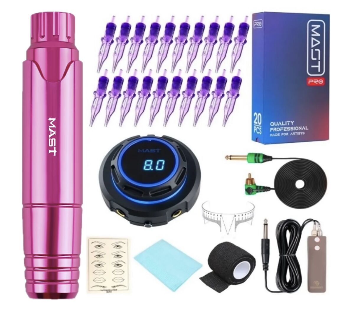 MAST P10 KALICI MAKYAJ CİHAZI SETİ (PINK)