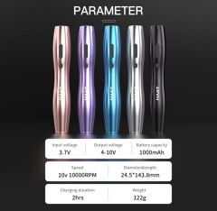 MAST P20 KABLOSUZ KALICI MAKYAJ CİHAZI (PURPLE)