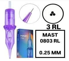 MAST PRO 0803 - RL - 0.25mm TATTOO VE KALICI MAKYAJ İĞNESİ
