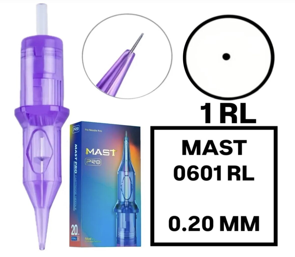 MAST PRO 0601 - RL - 0.20mm TATTOO VE KALICI MAKYAJ İĞNESİ