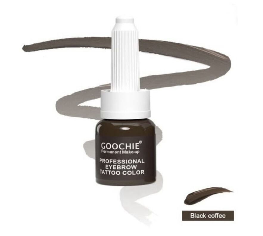 GOOCHIE Black Coffee (Siyahımsı Kahverengi) Microblading Pigmenti