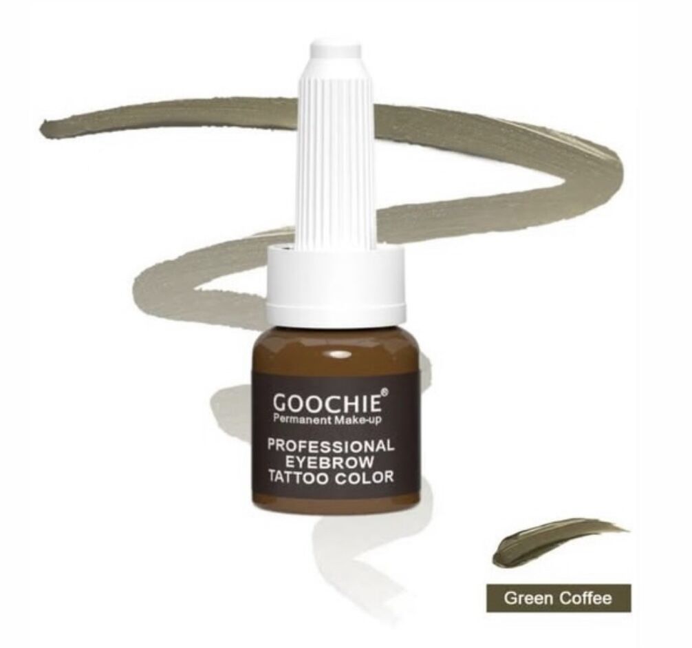 GOOCHIE Green Coffee (Haki Yeşil) Microblading Pigmenti