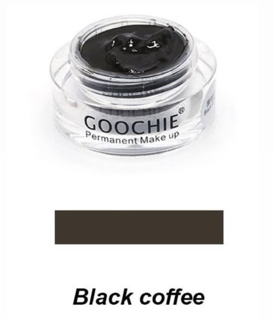 GOOCHIE Black Coffee (Siyahımsız Kahverengi) Microblading Pigmenti