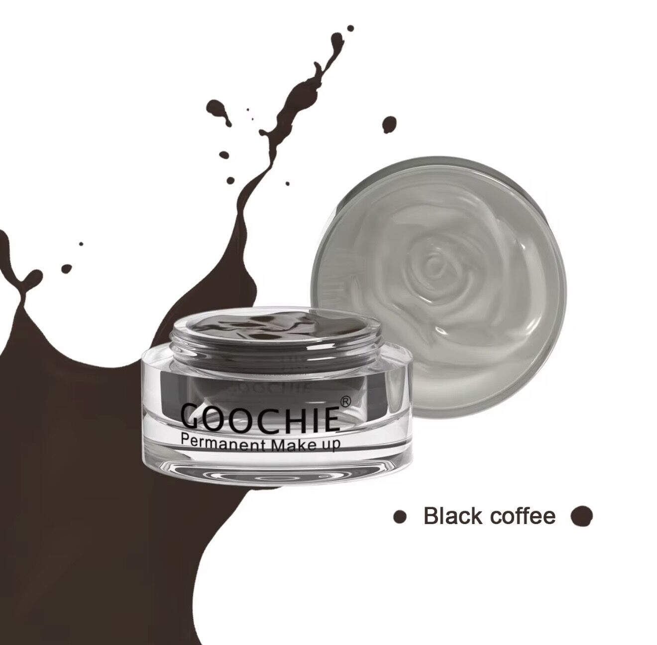 GOOCHIE Black Coffee (Siyahımsız Kahverengi) Microblading Pigmenti
