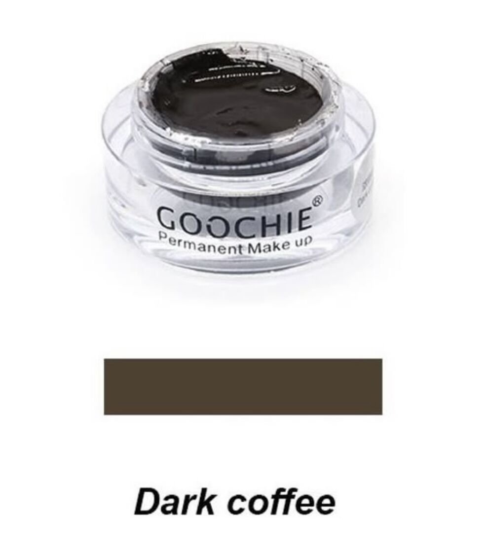 GOOCHIE Dark Coffee (Koyu Kahverengi) Microblading Pigmenti