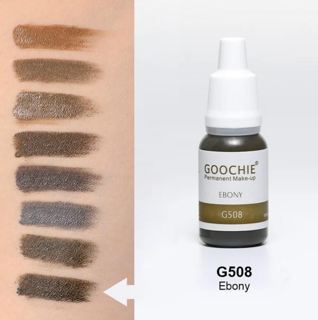 GOOCHIE G508 Ebony (Abanoz) Kalıcı Makyaj Pigmenti