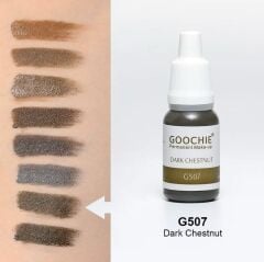 GOOCHIE G507 Dark Chestnut (Koyu Kestane) Kalıcı Makyaj Pigmenti
