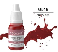 GOOCHIE G518 Poppy Red - Water - Based (Gelincik Kırmızısı - Su Bazlı)