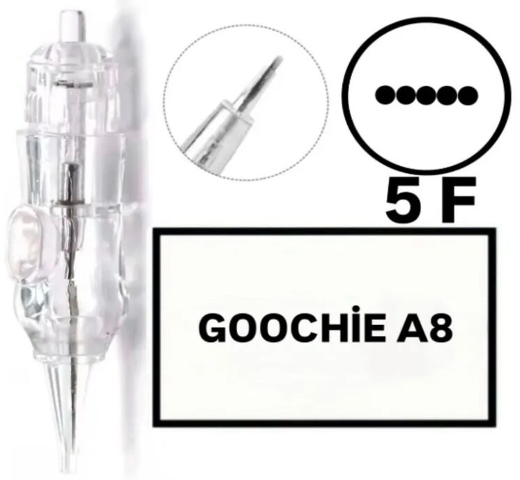 GOOCHIE A8 - F5 Değiştirilebilir Kartuş Kalıcı Makyaj Ucu (İğne)