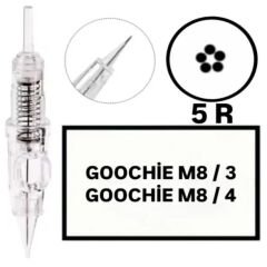 GOOCHIE M8-3 / M8-4 - R5 - Değiştirilebilir Kartuş Kalıcı Makyaj Cihaz Ucu (İğne)