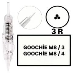 GOOCHIE M8-3 / M8-4 - R3 - Değiştirilebilir Kartuş Kalıcı Makyaj Cihaz Ucu (İğne)