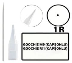 GOOCHIE M9 / R11 KAPŞONLU - R1 -Değiştirilebilir Kartuş Kalıcı Makyaj Cihaz Ucu ( İğne )
