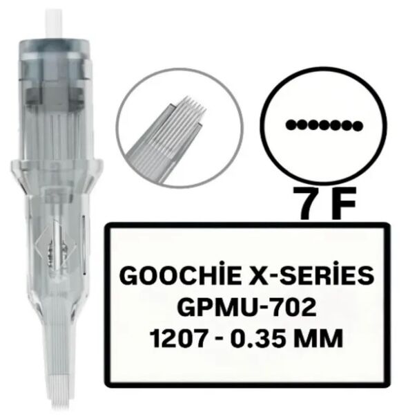 GOOCHIE X-SERIES GPMU-702-1207 - F -0.35mm - Tattoo Cihaz Ucu (İğne)
