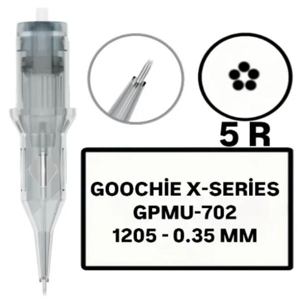 GOOCHIE X-SERIES GPMU-702-1205 - R -0.35mm Tattoo Cihaz Ucu (İğne)